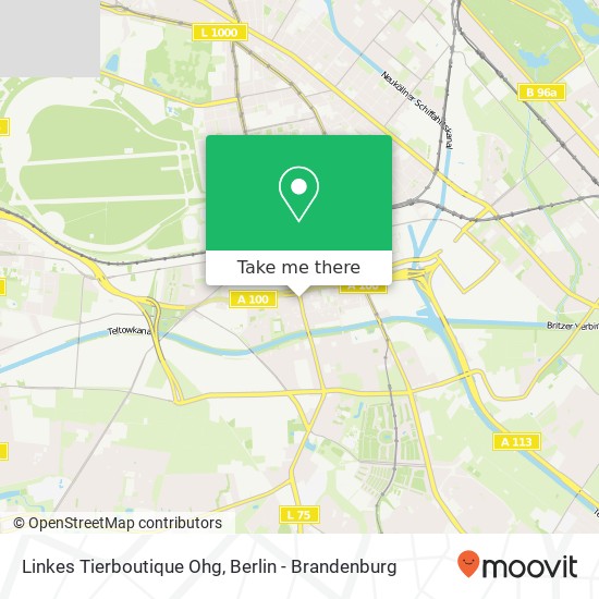 Linkes Tierboutique Ohg map