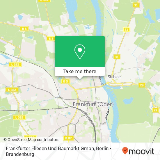 Frankfurter Fliesen Und Baumarkt Gmbh map