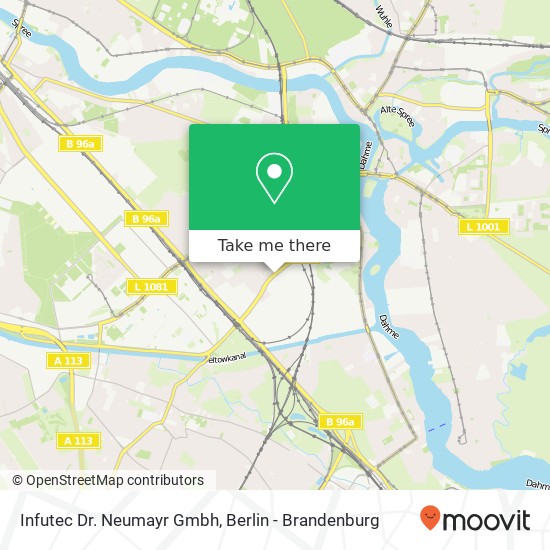 Infutec Dr. Neumayr Gmbh map