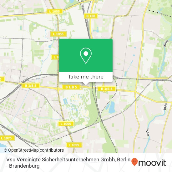 Vsu Vereinigte Sicherheitsunternehmen Gmbh map