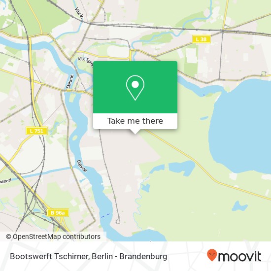 Bootswerft Tschirner map