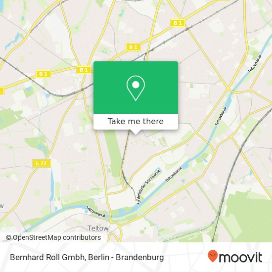 Bernhard Roll Gmbh map