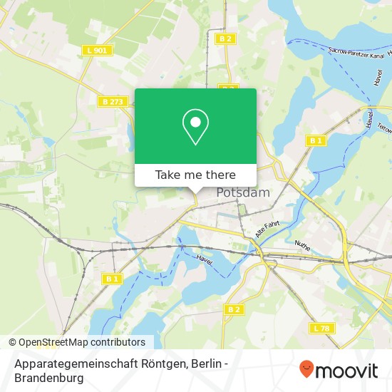 Apparategemeinschaft Röntgen map