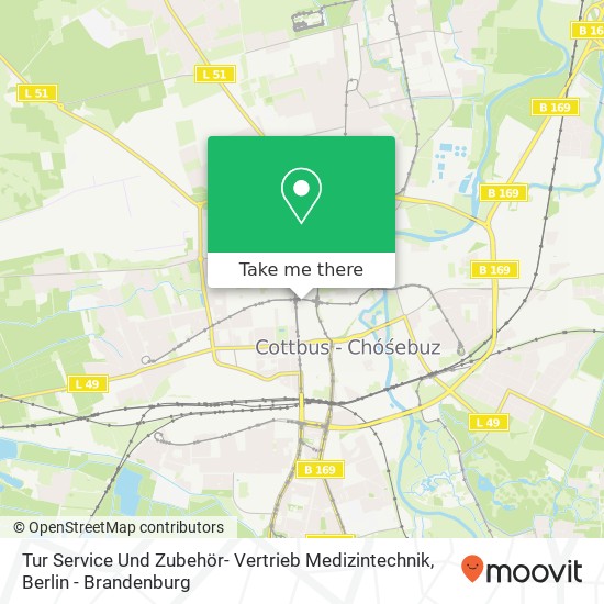 Tur Service Und Zubehör- Vertrieb Medizintechnik map