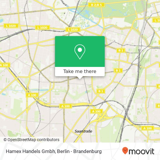 Hamex Handels Gmbh map