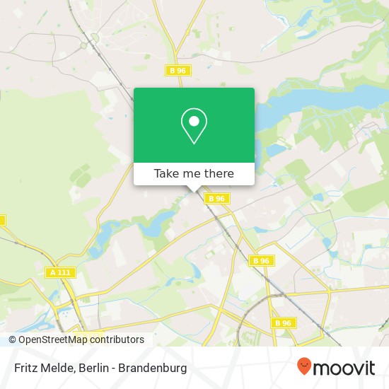 Fritz Melde map