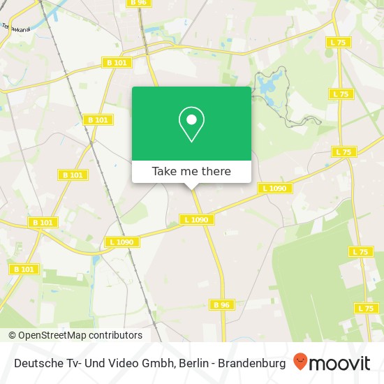 Карта Deutsche Tv- Und Video Gmbh
