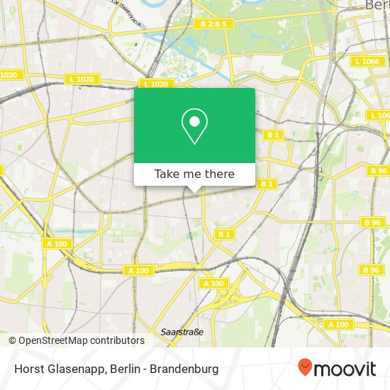 Horst Glasenapp map