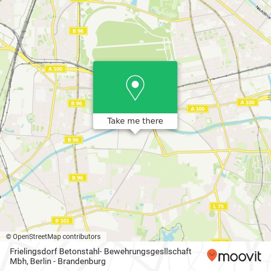 Карта Frielingsdorf Betonstahl- Bewehrungsgesllschaft Mbh
