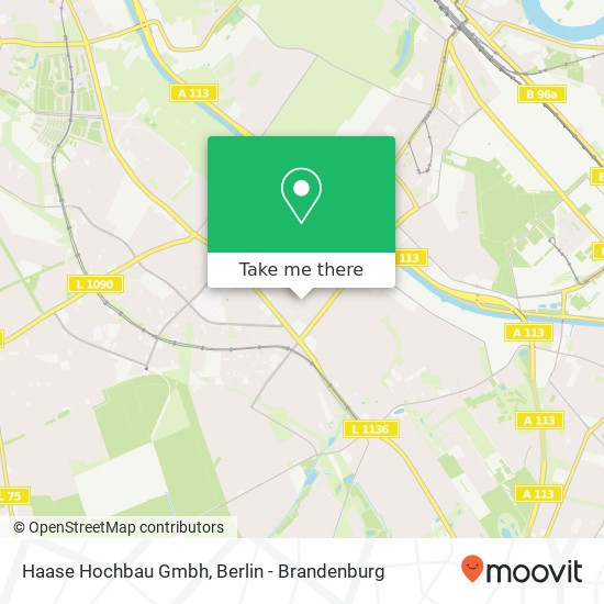 Haase Hochbau Gmbh map