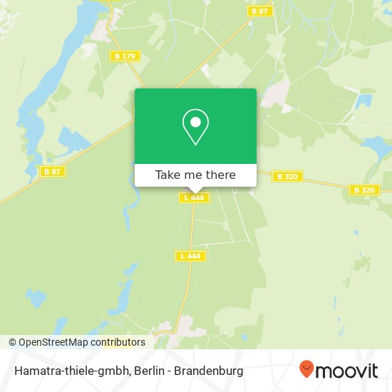 Hamatra-thiele-gmbh map