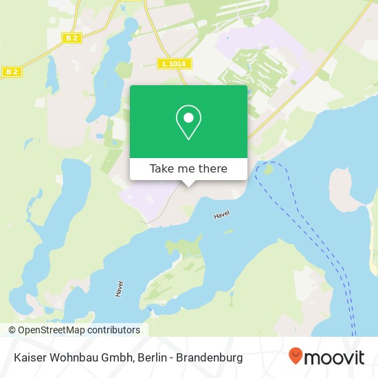 Kaiser Wohnbau Gmbh map