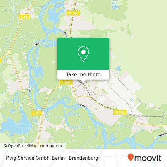 Pwg Service Gmbh map