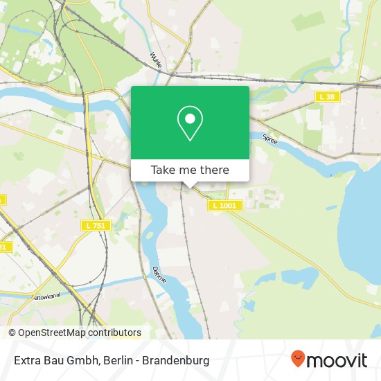 Extra Bau Gmbh map