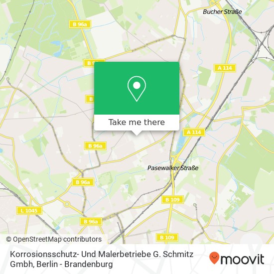 Korrosionsschutz- Und Malerbetriebe G. Schmitz Gmbh map