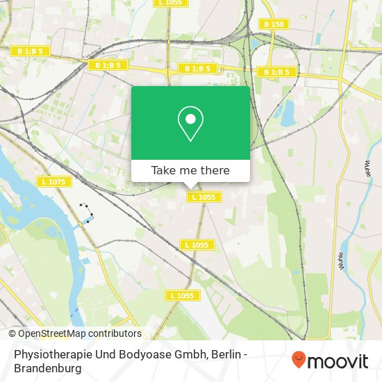 Карта Physiotherapie Und Bodyoase Gmbh