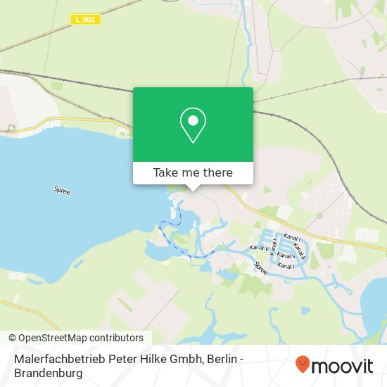 Malerfachbetrieb Peter Hilke Gmbh map