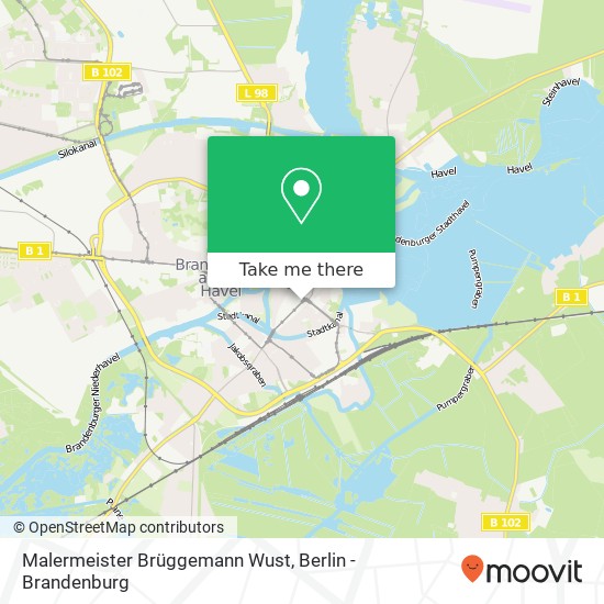 Malermeister Brüggemann Wust map