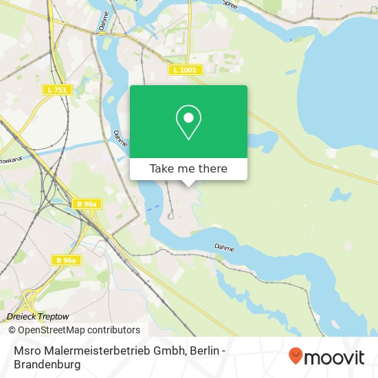 Msro Malermeisterbetrieb Gmbh map