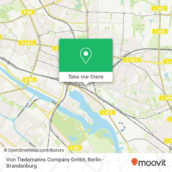 Von Tiedemanns Company Gmbh map