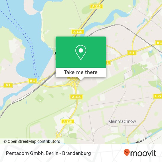 Pentacom Gmbh map