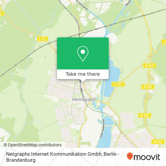 Netgraphx Internet Kommunikation Gmbh map