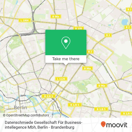 Datenschmiede Gesellschaft Für Business-intellegence Mbh map