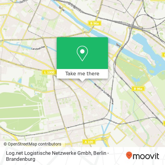 Log.net Logistische Netzwerke Gmbh map