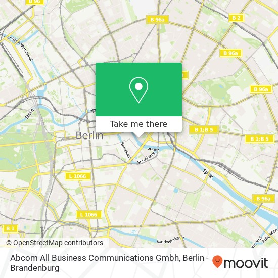 Карта Abcom All Business Communications Gmbh