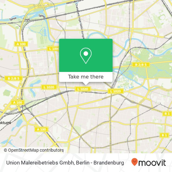 Union Malereibetriebs Gmbh map