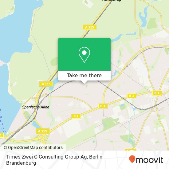 Times Zwei C Consulting Group Ag map