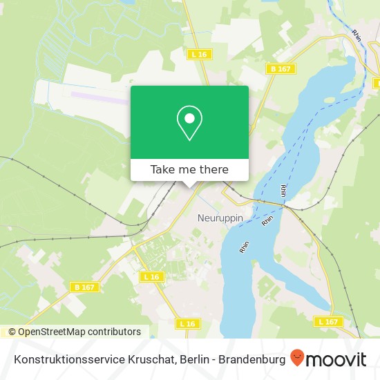 Konstruktionsservice Kruschat map