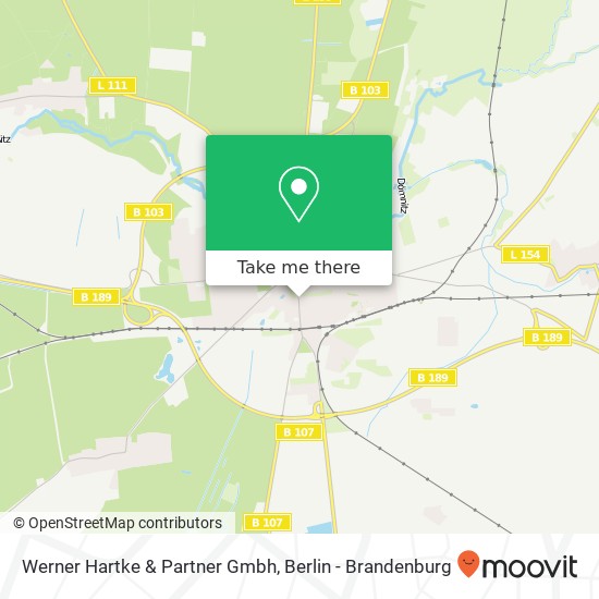 Werner Hartke & Partner Gmbh map