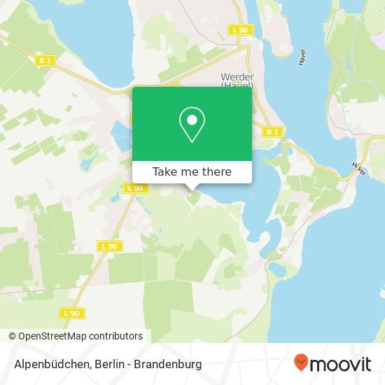 Alpenbüdchen map