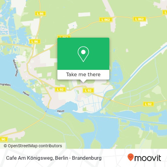 Cafe Am Königsweg map