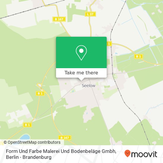 Form Und Farbe Malerei Und Bodenbeläge Gmbh map