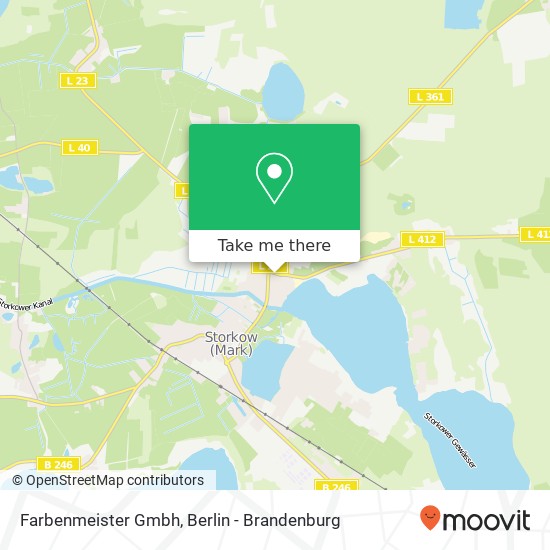 Farbenmeister Gmbh map