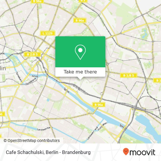 Cafe Schachulski map