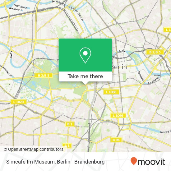 Simcafe Im Museum map