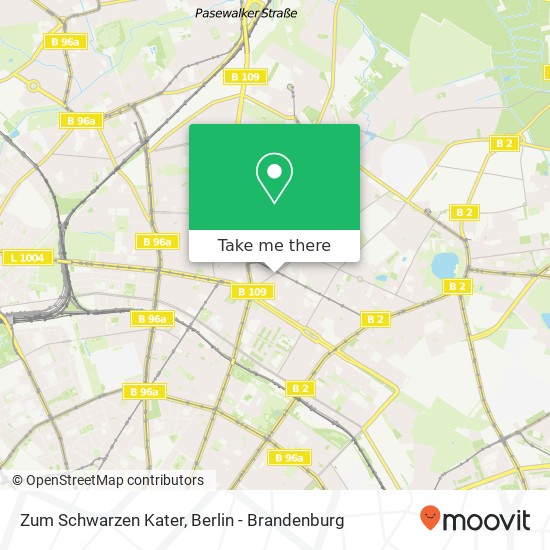 Zum Schwarzen Kater map