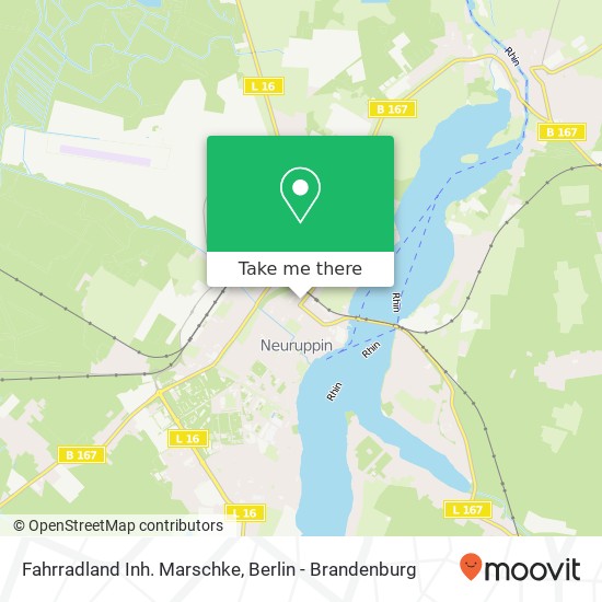 Карта Fahrradland Inh. Marschke