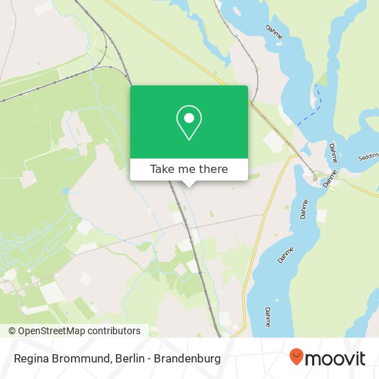 Regina Brommund map