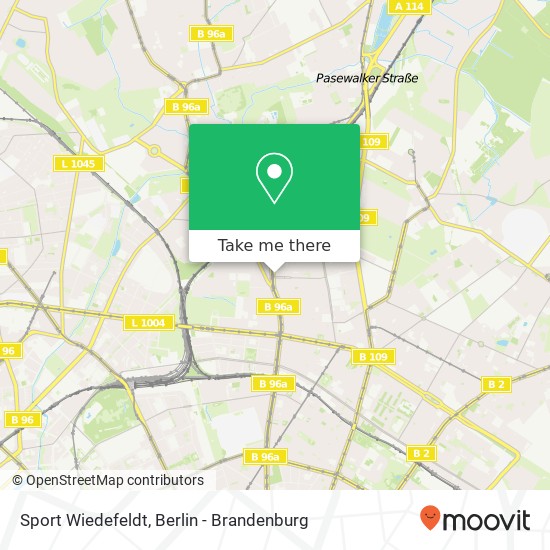 Карта Sport Wiedefeldt