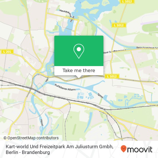 Kart-world Und Freizeitpark Am Juliusturm Gmbh map