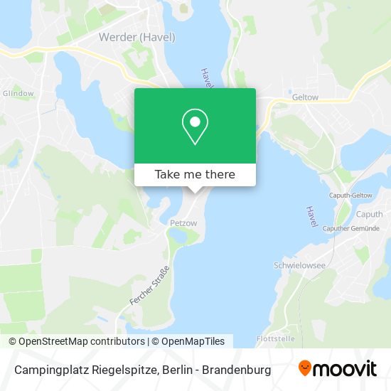 Campingplatz Riegelspitze map