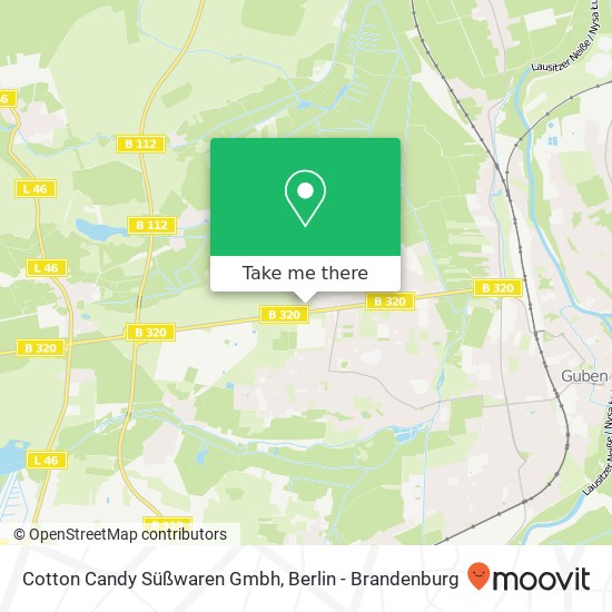 Cotton Candy Süßwaren Gmbh map