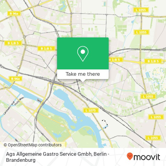 Ags Allgemeine Gastro Service Gmbh map