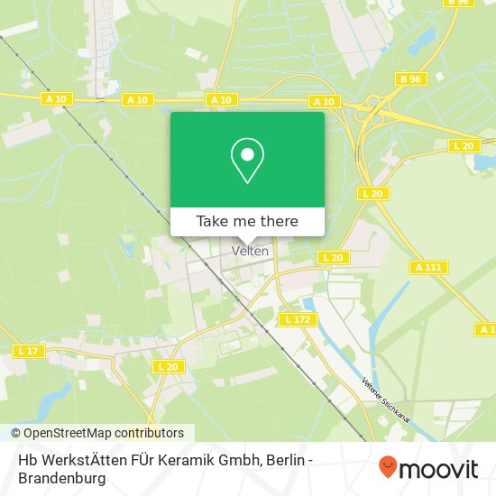 Hb WerkstÄtten FÜr Keramik Gmbh map