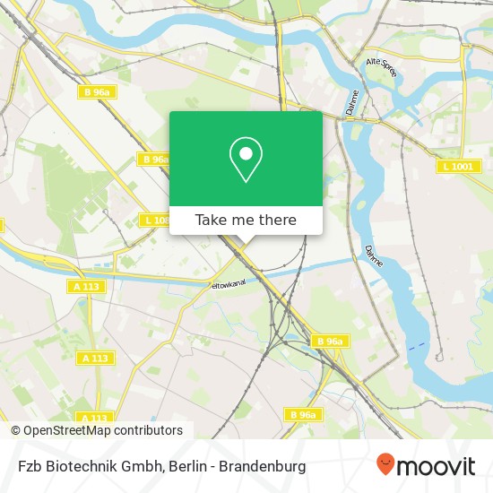 Fzb Biotechnik Gmbh map