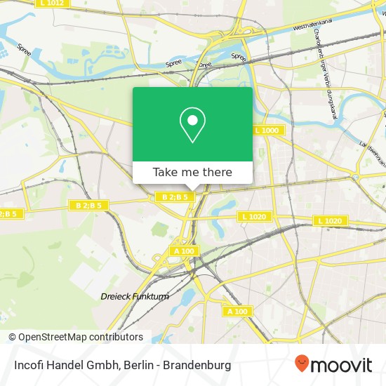 Incofi Handel Gmbh map